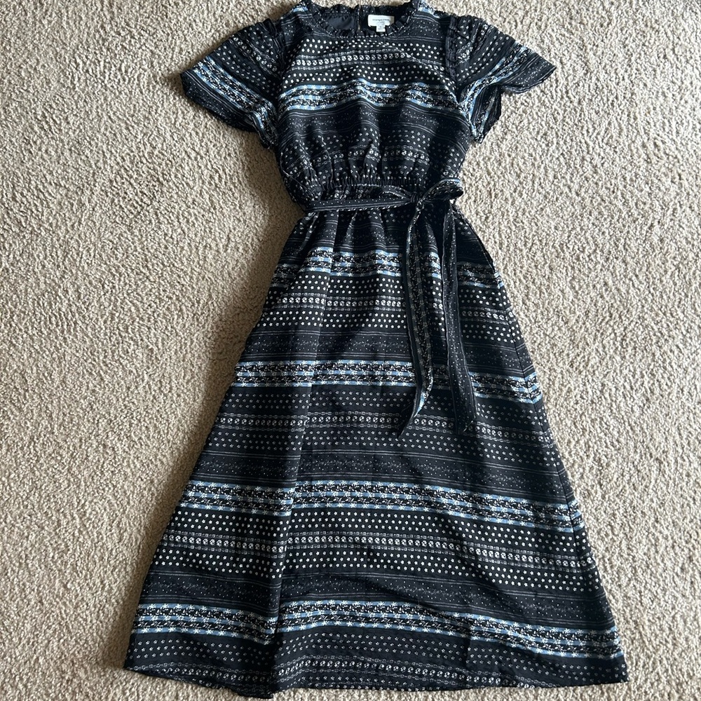 The Tollman Patterned Midi Dress